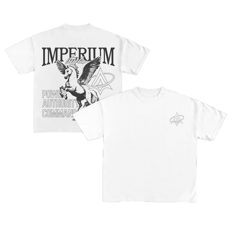 ESSENTIAL WHITE CAMISETA OVERSIZE POWER EXCLUSIVE